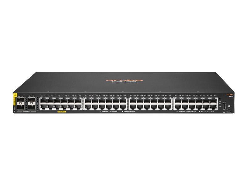 ARUBA 6100 48G CL4 POE+ 4SFP+ SWITCH